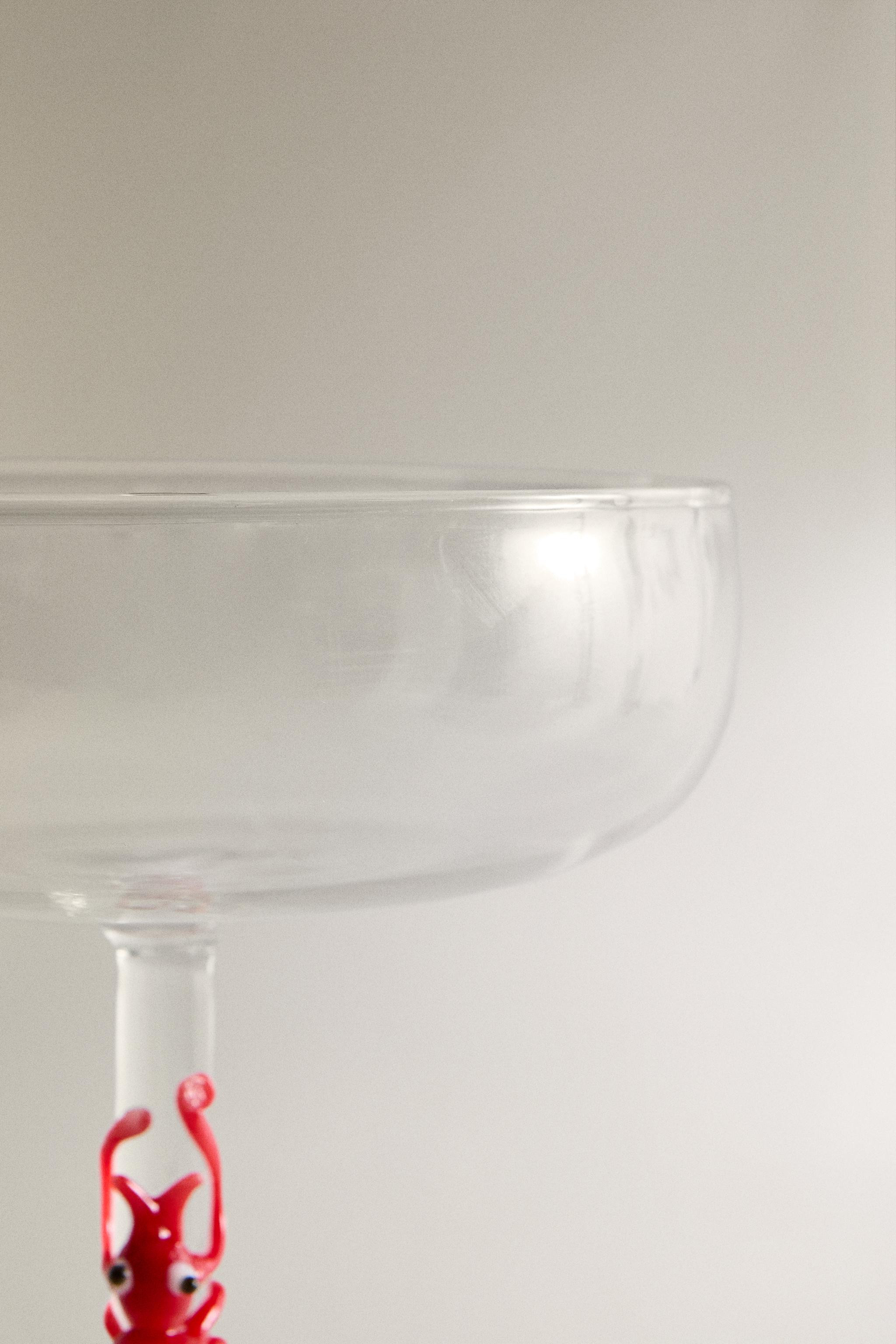 BOROSILICATE GLASS WITH SEA ANIMAL | Zara US