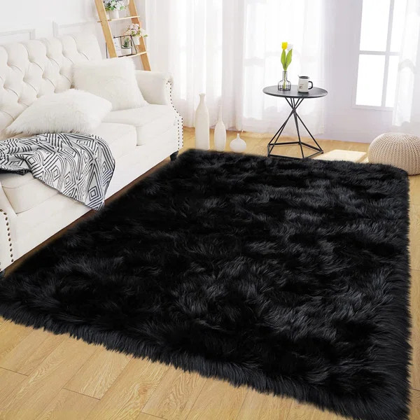 Faux Sheepskin Indoor Rug | Wayfair North America