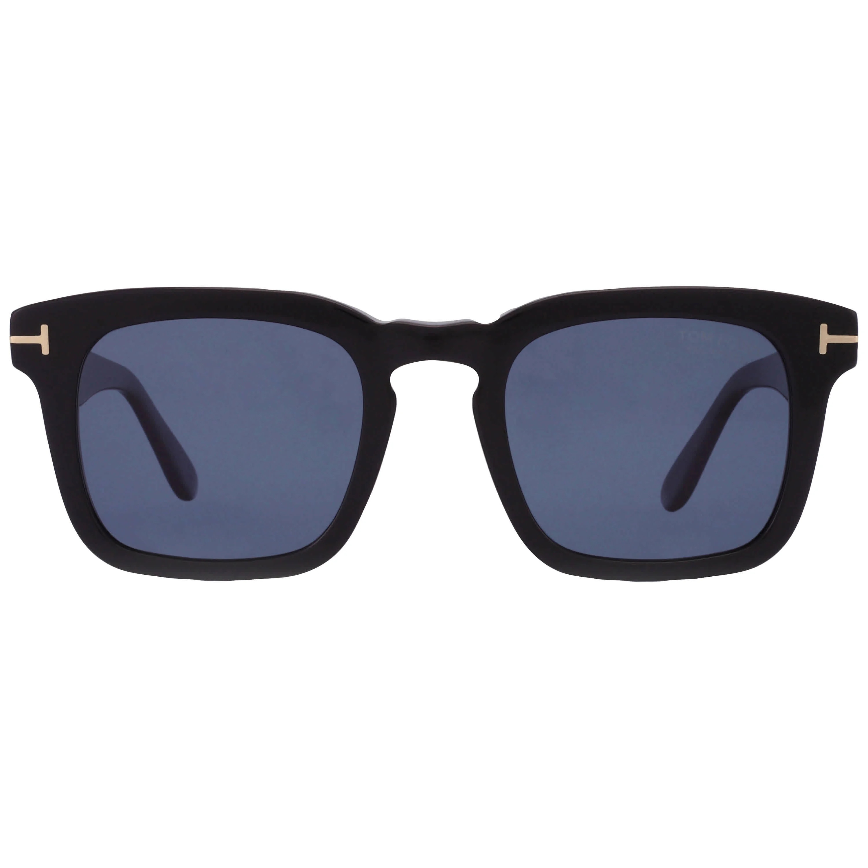Tom Ford Dax FT0751 01V Shiny Black Blue 50 mm Men's Sunglasses | Walmart (US)