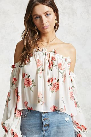 Floral Off-the-Shoulder Top | Forever 21 (US)