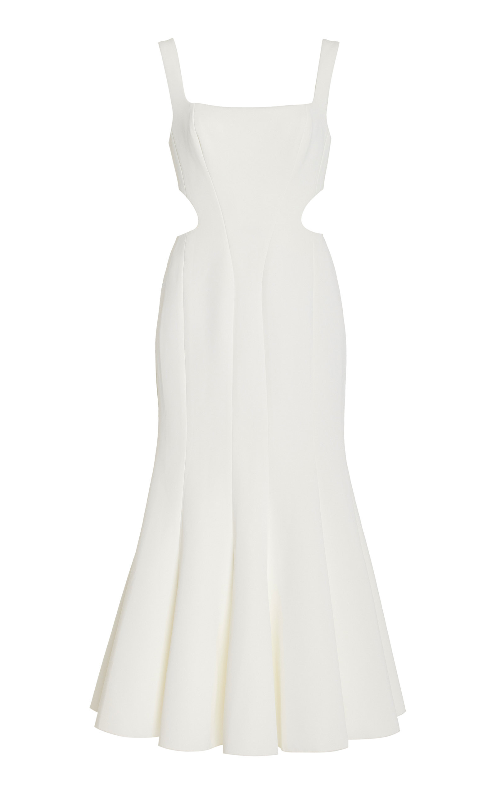 Acler - Women's Paracombe Cutout Midi Dress - White - US 10 - Moda Operandi | Moda Operandi (Global)