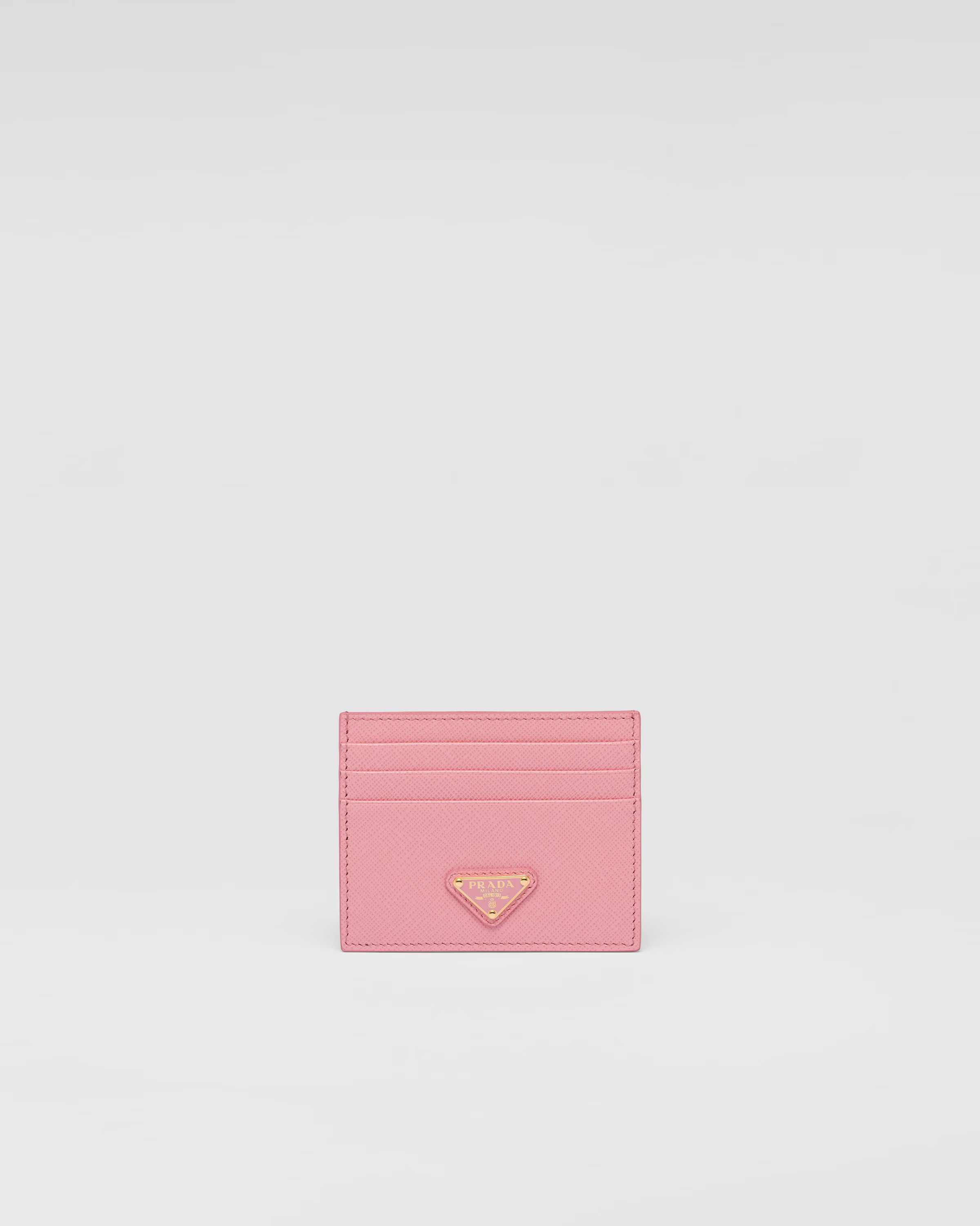 Saffiano Leather Card Holder | Prada US