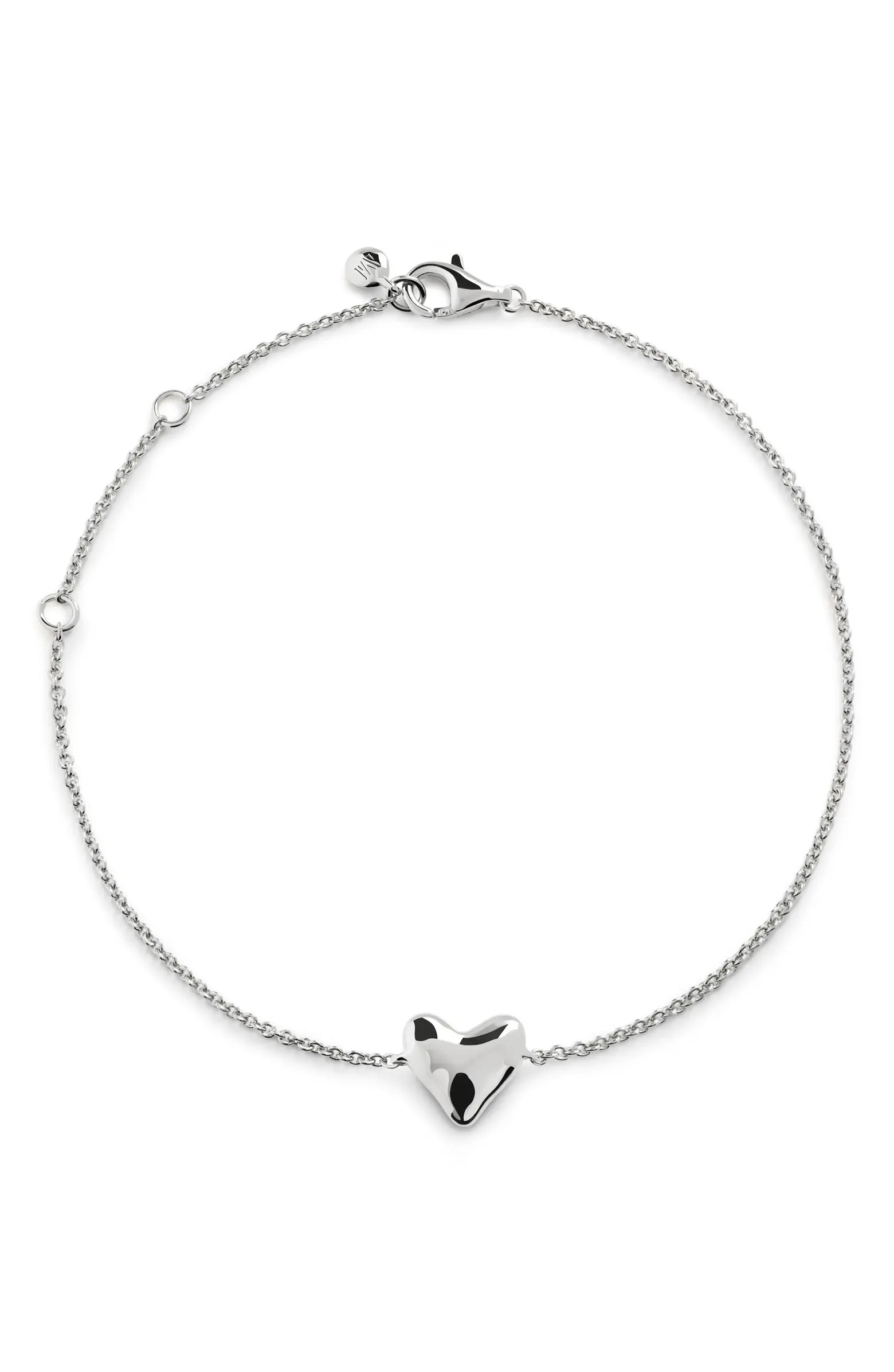 Monica Vinader Heart Chain Bracelet | Nordstrom | Nordstrom