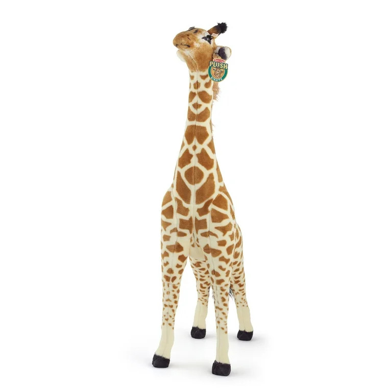 Melissa & Doug Jirafa Gigante Animal de Peluche Realista (Más de 4 Pies de Altura) | Walmart (US)