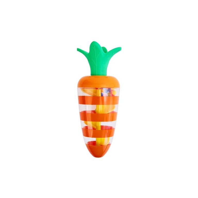 Spark.Create.Imagine Easter Carrot Baby Rattle, Multicolor | Walmart (US)