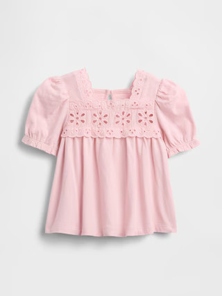 Baby & Toddler Eyelet Top | Gap (US)