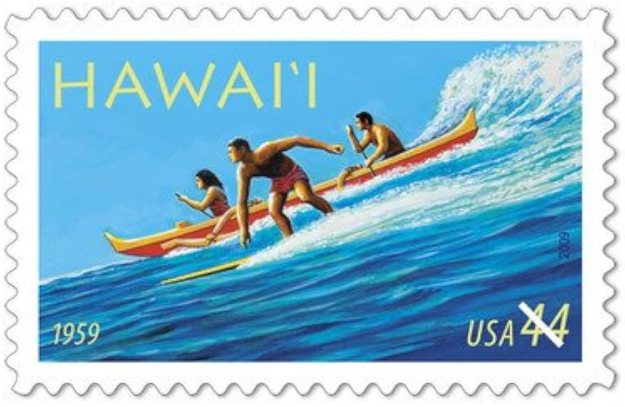 Hawaii Statehood Full Sheet of 20 x 44 cent u.s. postage stamps New | Amazon (US)