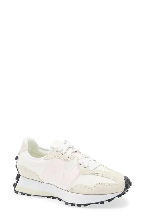 New Balance 327 Sneaker in Sea Salt/pink Salt at Nordstrom | Nordstrom