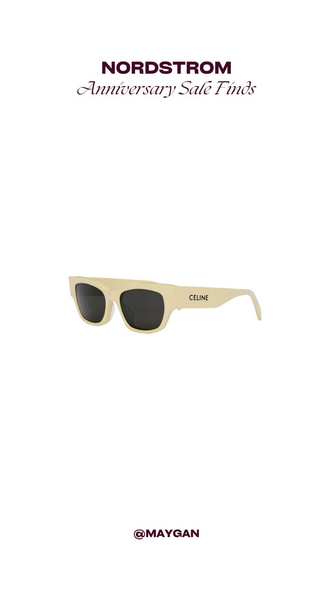 

Nordstrom Anniversary Sale Find

N Sale, Anniversary Sale, Nordstrom, Summer Sale, Accessories, Celine, Celine sunglasses, sunnies 

#LTKSummerSales #LTKSaleAlert #LTKxNSale