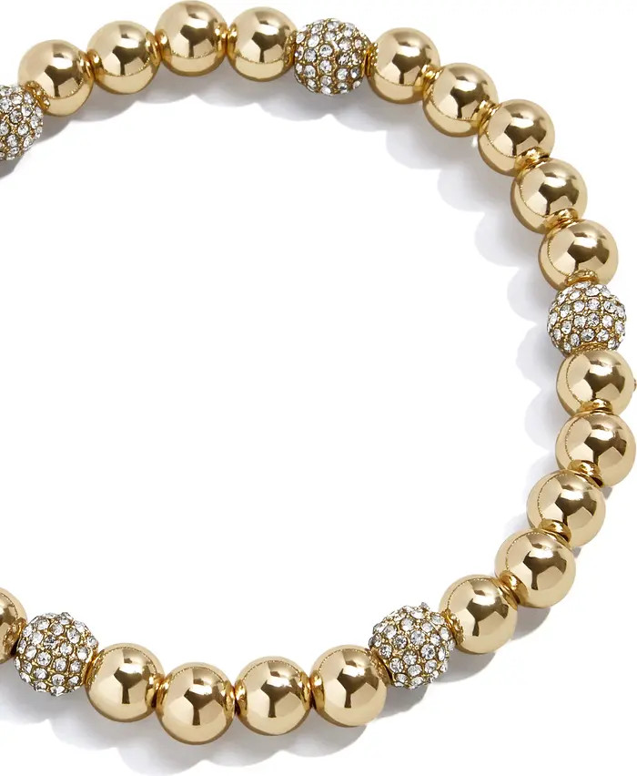 Pavé Crystal Beaded Bracelet | Nordstrom