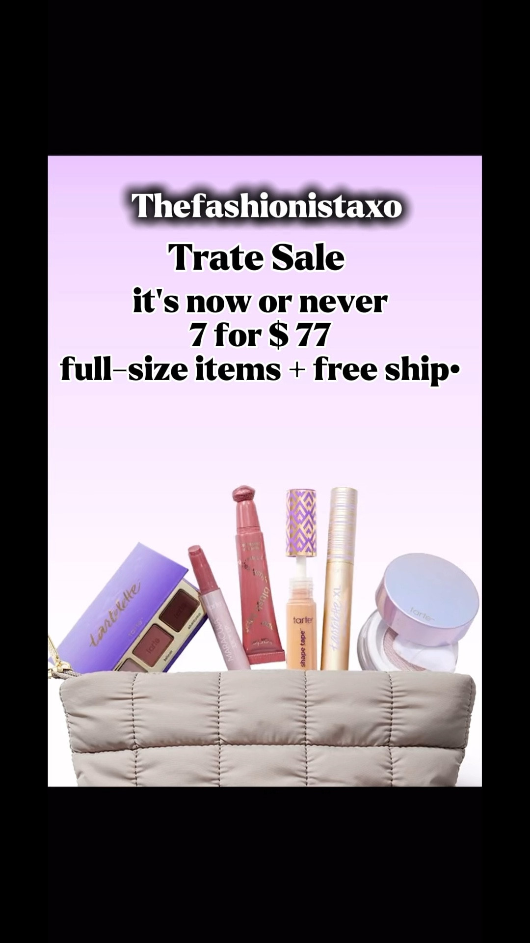 Tarte Sale 🤗

#LTKFindsUnder100 #LTKBeauty #LTKSaleAlert