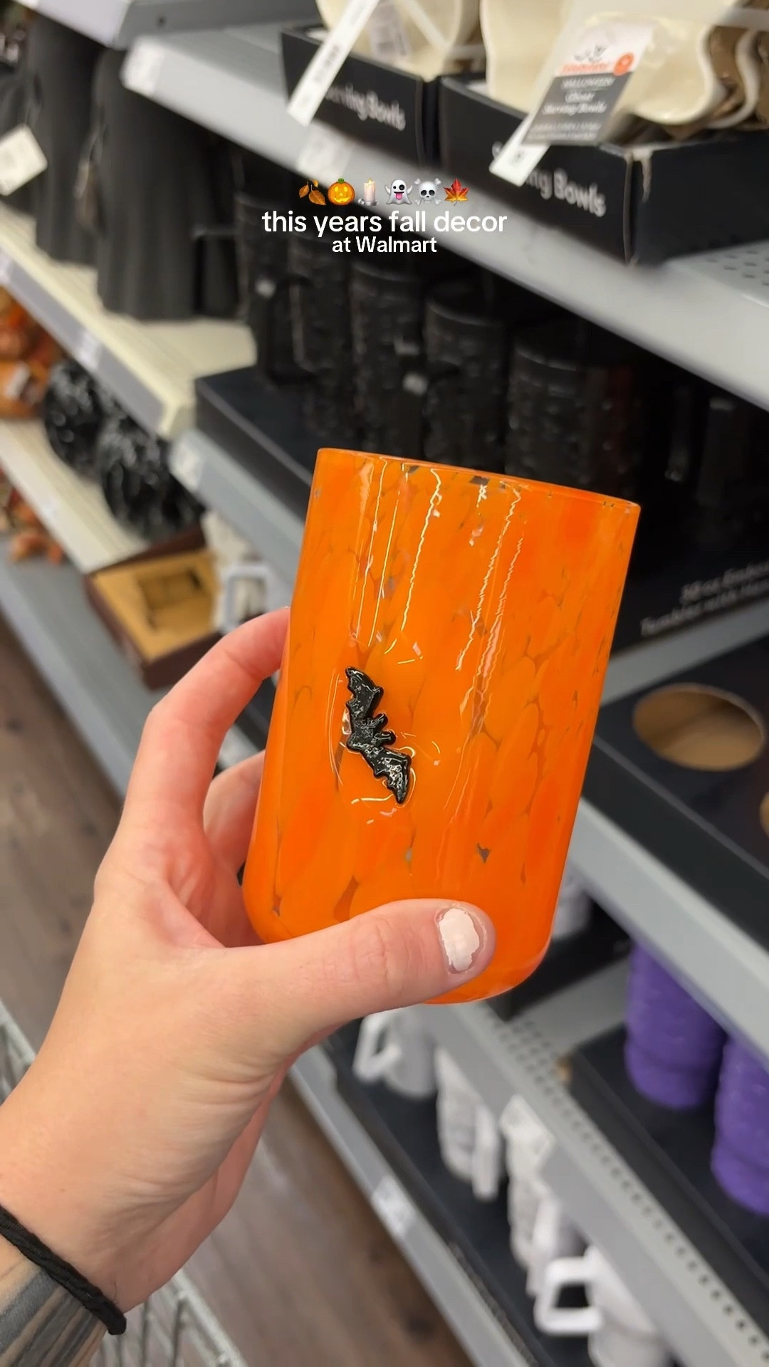 In LOVE with Walmarts Halloween decor this year!!! Brb buying it all!! The glass icon dupe glasses😍 

#LTKSeasonal #LTKHome #LTKFamily