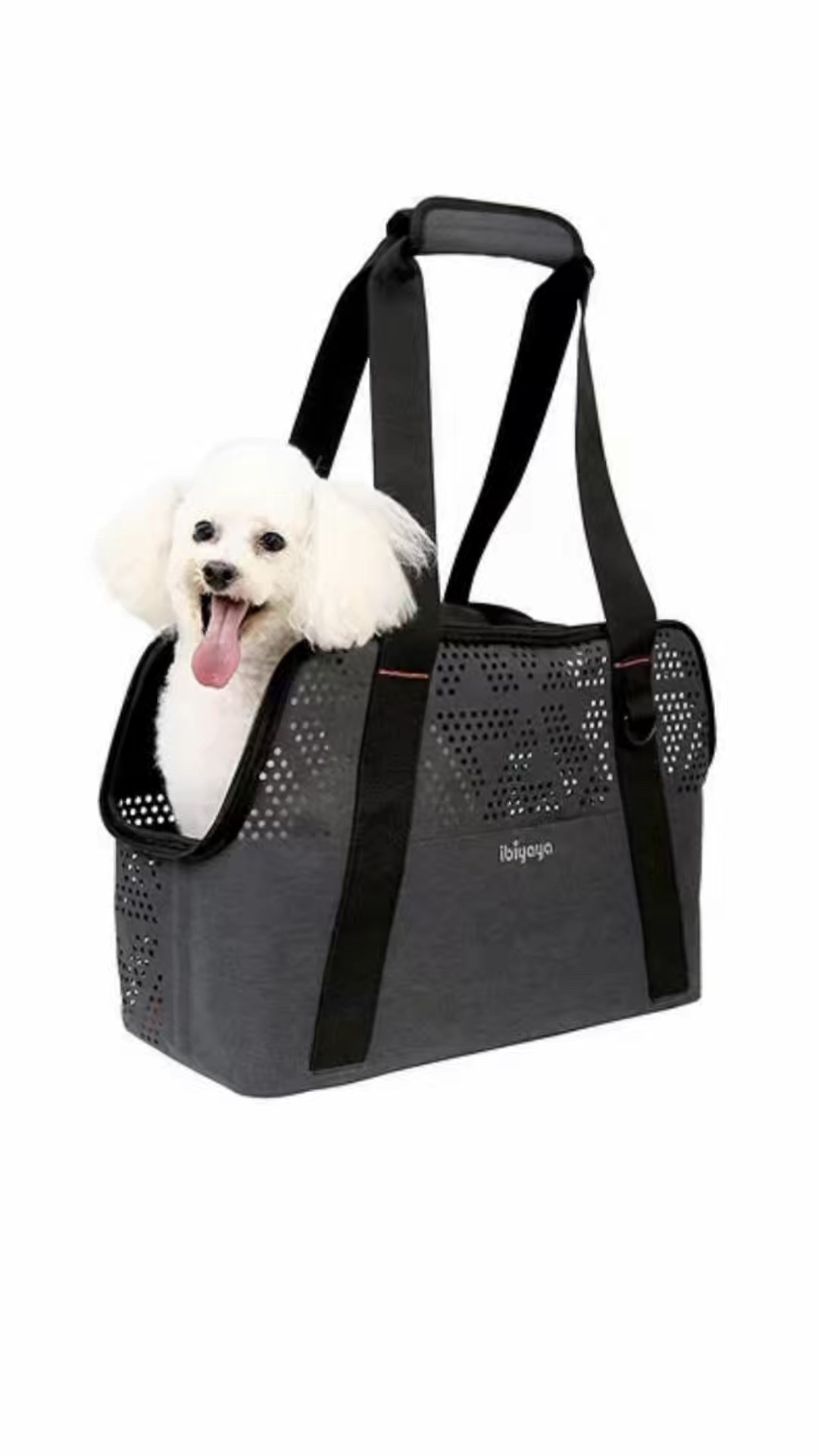 Fur-Free Pet Tote Bag

 Its retro aesthetic is highlighted by a perforated floral pattern and timeless monochromatic color palette, while the sturdy TPU construction withstands extreme conditions. Stability is key; the bag maintains its shape, providing a spacious interior enhanced by an enlarged, versatile opening.

#LTKTravel #LTKActive