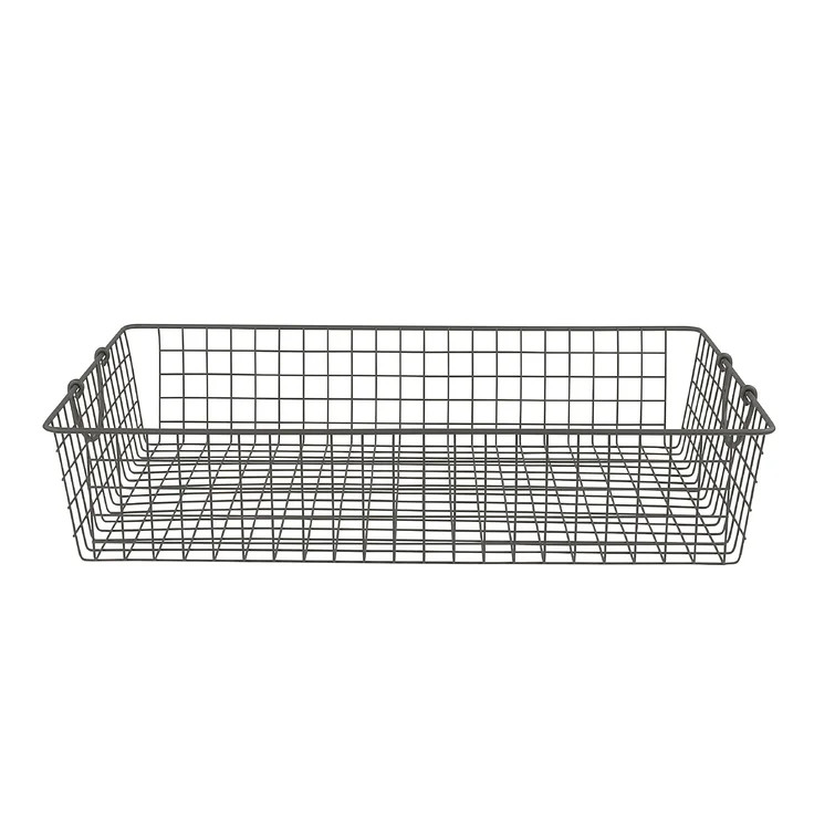 Stowaway Large Metal/Wire Basket | Wayfair North America