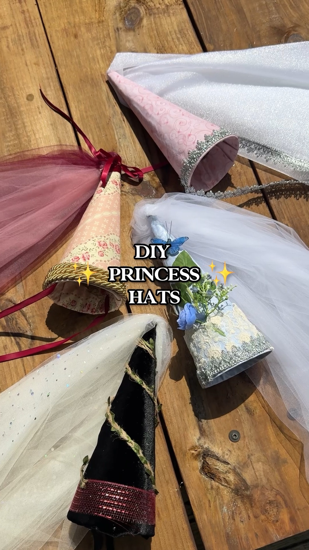 DIY princess hats! I got the medium plus sized cone but I think I might have preferred if I went one size up!

#LTKParties