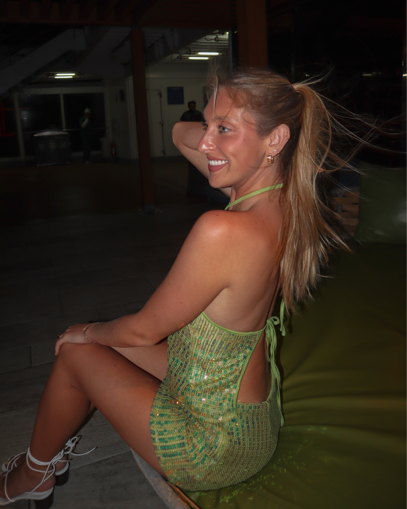 Green sequin set!!! Wearing a size 4 and small in both 🍋‍🟩🍋‍🟩🍋‍🟩

#LTKgrwm #LTKSaleAlert #LTKootd