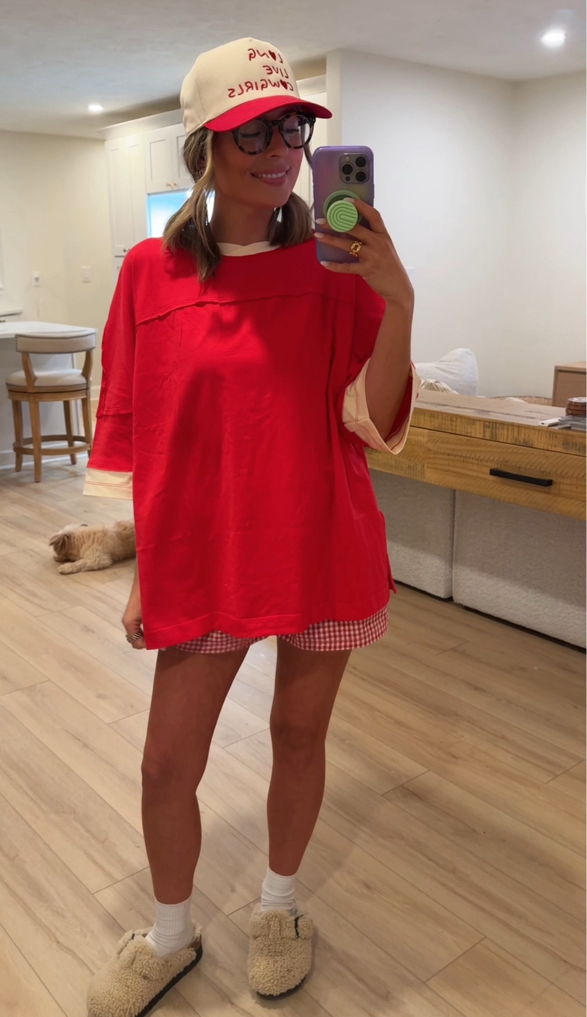 I’m wearing size large in the tee & medium in the shorts. They run small so I sized up! My exact Popsocket is sold out so I linked another color! Promo codes: Riff Raff - Charlie15 | Eye Buy Direct - CHARLIE2024 

#LTKFindsUnder100 #LTKFindsUnder50 #LTKStyleTip