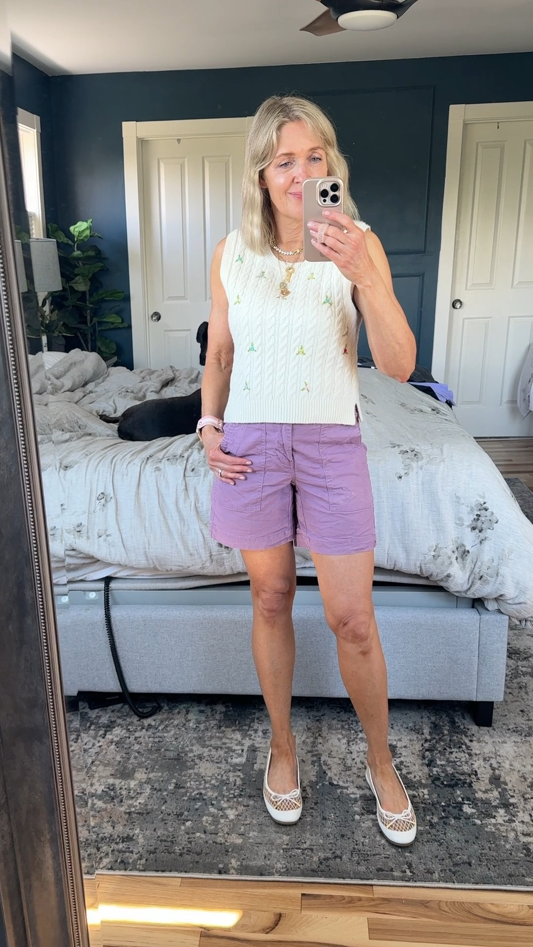 Cute summer outfit. These mesh flats from Aerosoles are on trend and super comfy! Run true to size.

Use code DOUSEDINPINK for 10% off at Melinda Maria and Spark’l.

Style over 40, cargo shorts, mom looks, comfortable flats, women’s flats.

#LTKFindsUnder100 #LTKShoeCrush #LTKSeasonal