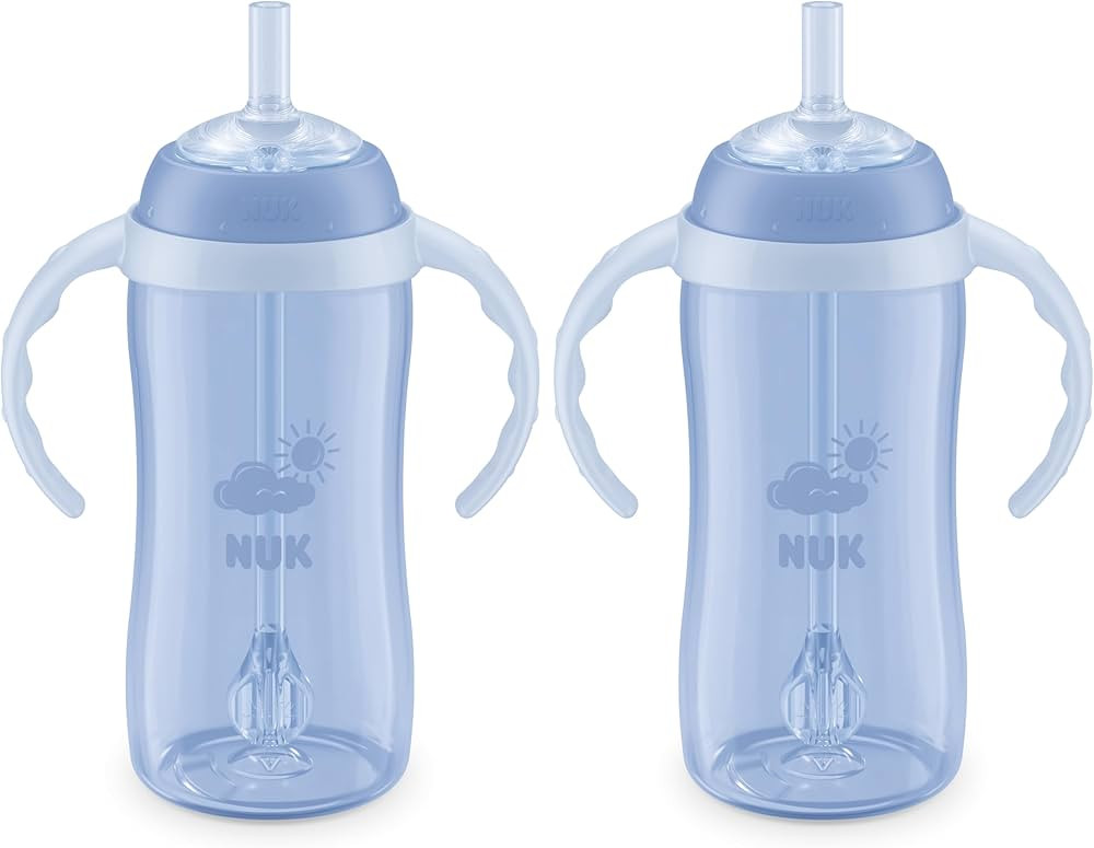 NUK Learner Straw Cup 10oz 2-Pack | Amazon (US)