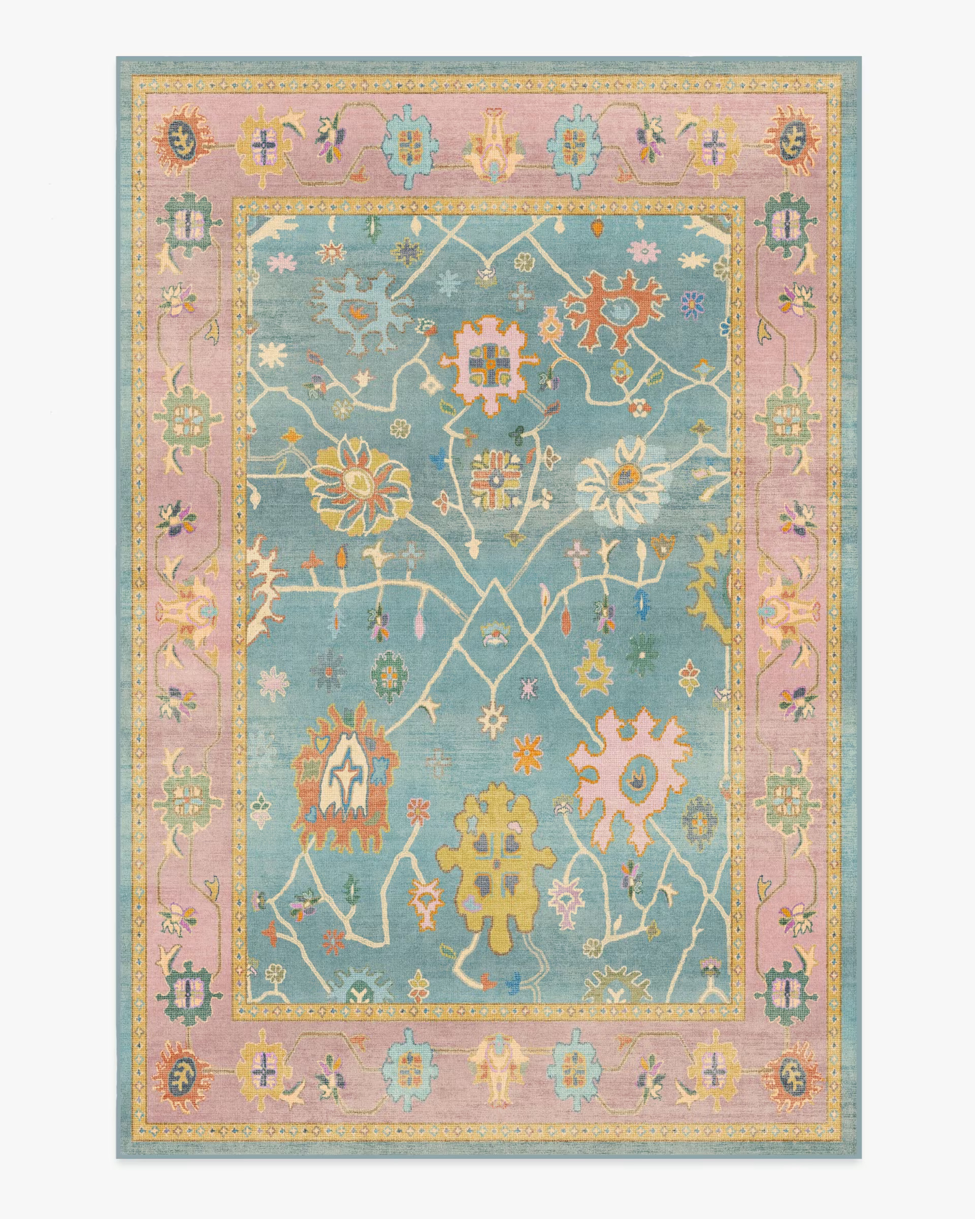 Jemima Multicolor Rug | Ruggable | Ruggable