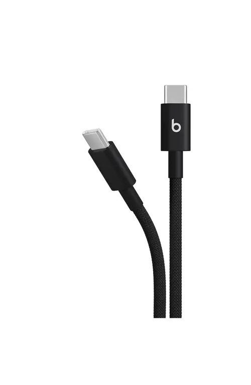 Beats by Dr. Dre™ USB-C to USB-C Woven Cable in Black at Nordstrom | Nordstrom