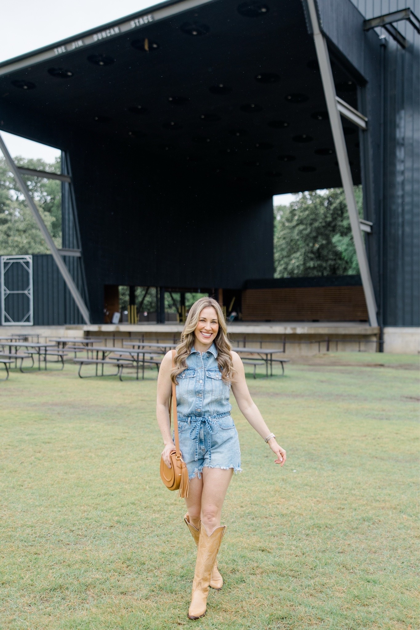 Use code LAURAR35 for 35% off any purchase. Obsessed with this fun denim romper for all your country concerts! Size small.

#LTKPetite #LTKOver40 #LTKSeasonal