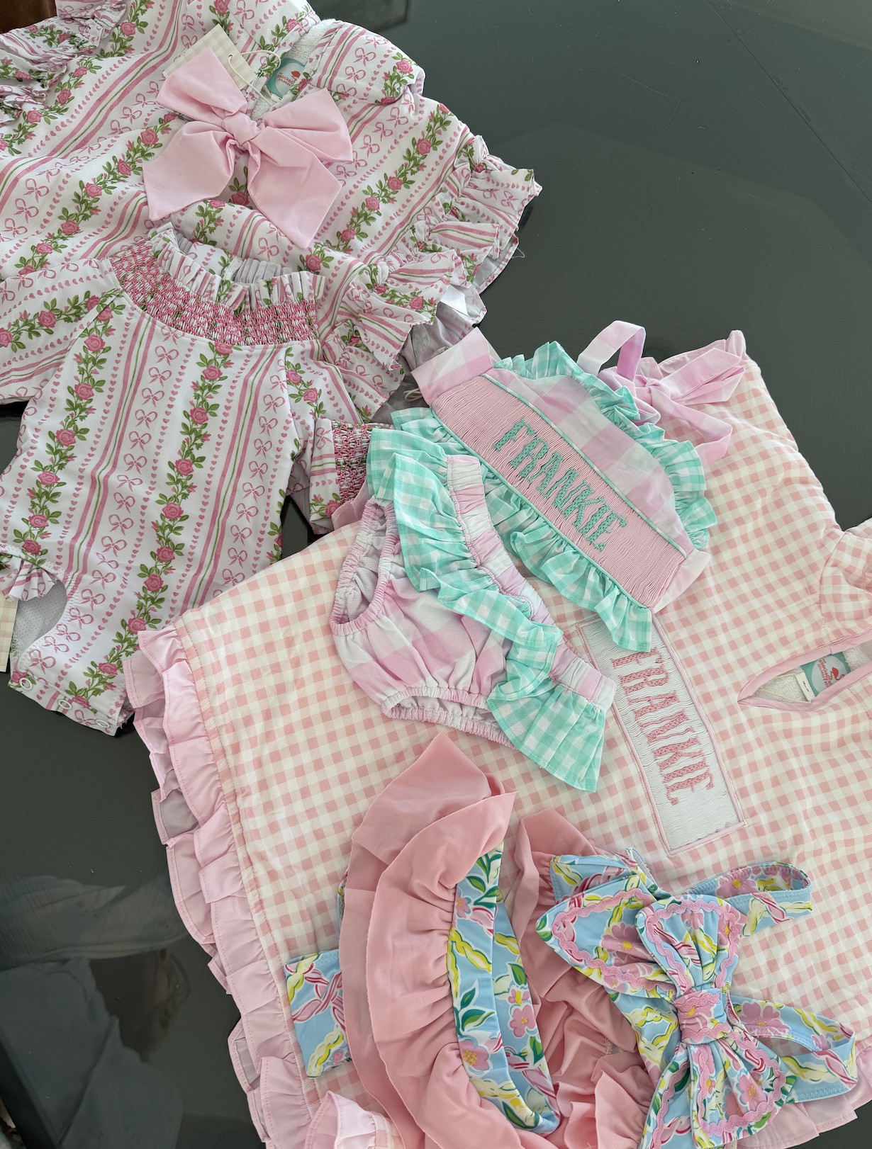 Baby girl personalized swim roundup 

 #LTKSwim #LTKBaby