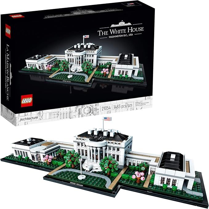 LEGO Architecture Collection: The White House 21054 Model Building Kit, Creative Building Set for... | Amazon (US)