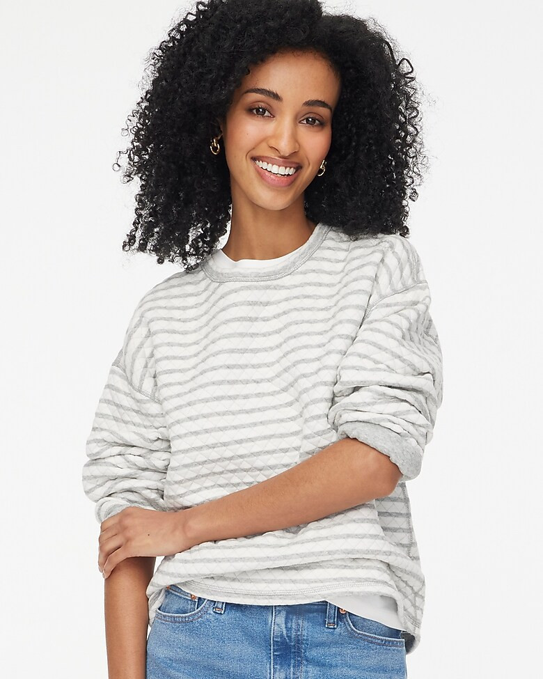 Reversible quilted pullover | J.Crew Factory
