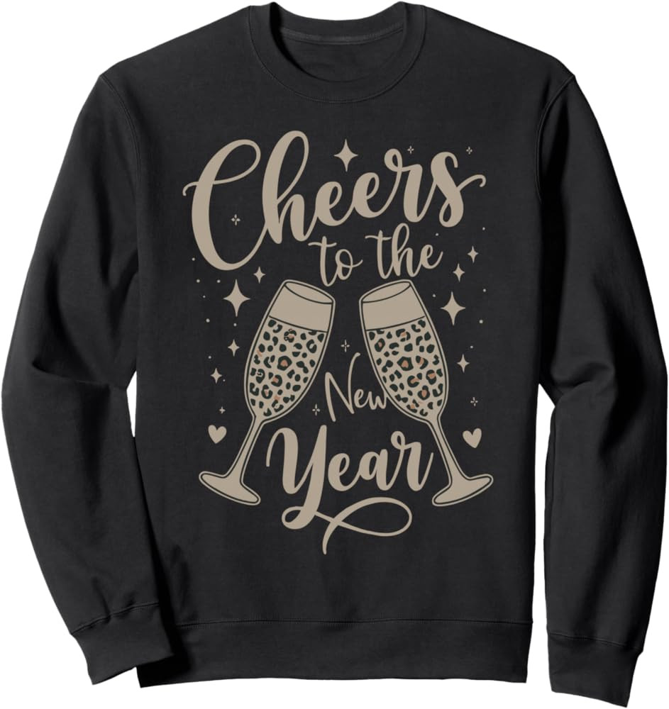 Cheers to the new Year - New Year's Eve Sweatshirt | Amazon (US)