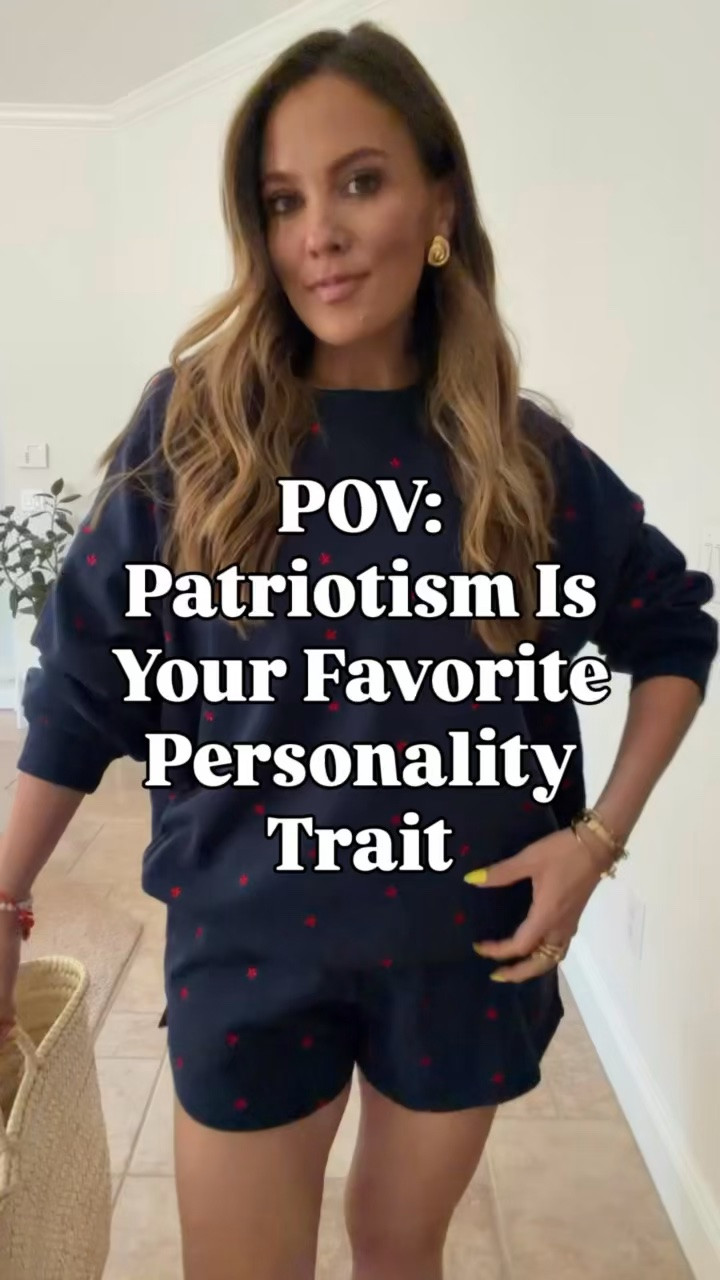 POV: Patriotism is your favorite personality trait