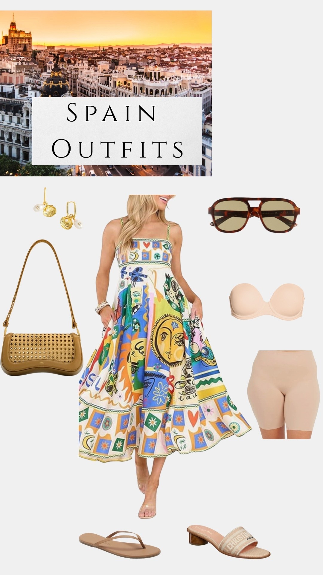 Europe Trip Outfit
What I’m packing
Summer. Action
Bright color dress
Amazon dress
Spain, Portugal, Greece outfit

Fit Tip - Dress runs true to siz

#LTKOver40 #LTKTravel #LTKStyleTip