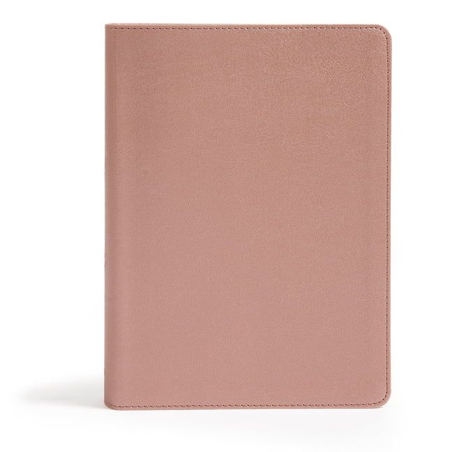 CSB She Reads Truth Bible, Rose Gold LeatherTouch (Hardcover) | Walmart (US)