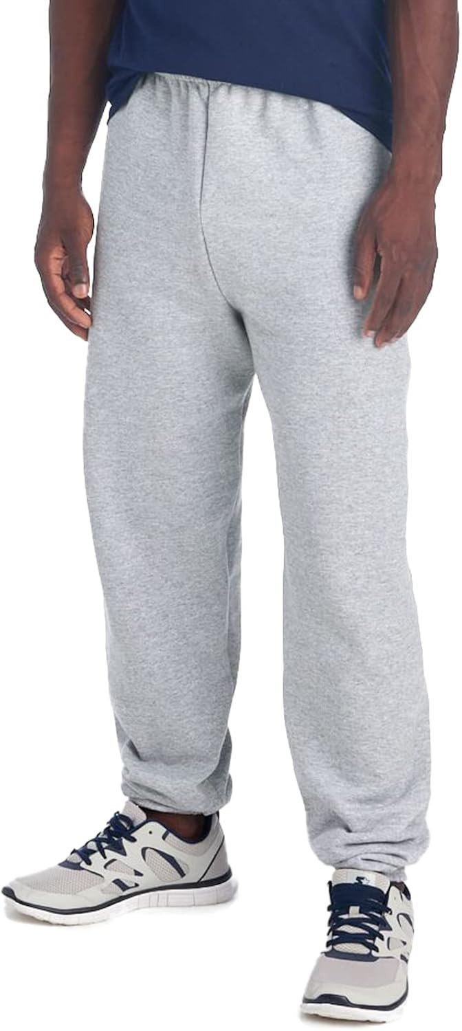 Jerzees Men's NuBlend Fleece Joggers & Sweatpants, Cotton Blend, Sizes S-3X | Amazon (US)