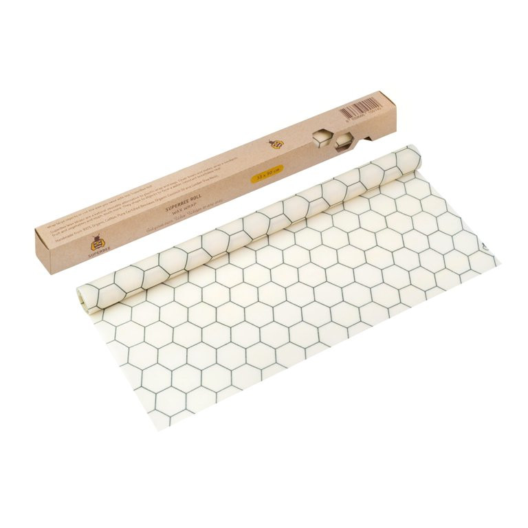 SuperBee Beeswax Wrap Roll XL, Reusable Beeswax Wrap for Food, Wrap Roll, Reusable Bees Wrap Pape... | Walmart (US)