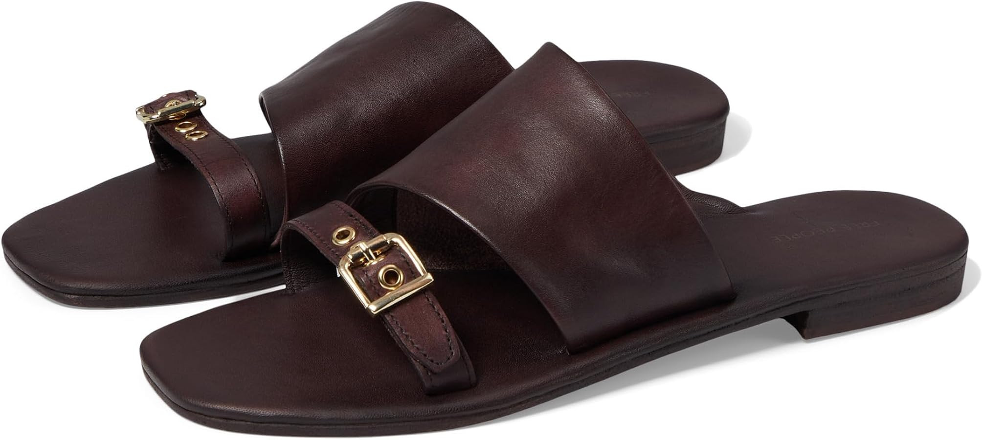 Free People women's Mila Minimal Flat Sandal | Amazon (US)