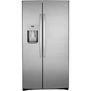 21.8 cu. ft. Side by Side Refrigerator in Fingerprint Resistant Stainless Steel, Counter Depth | The Home Depot
