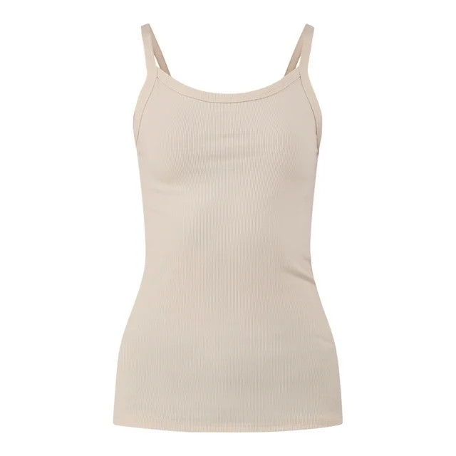 No Boundaries Ribbed Cami Top, Women's | Walmart (US)