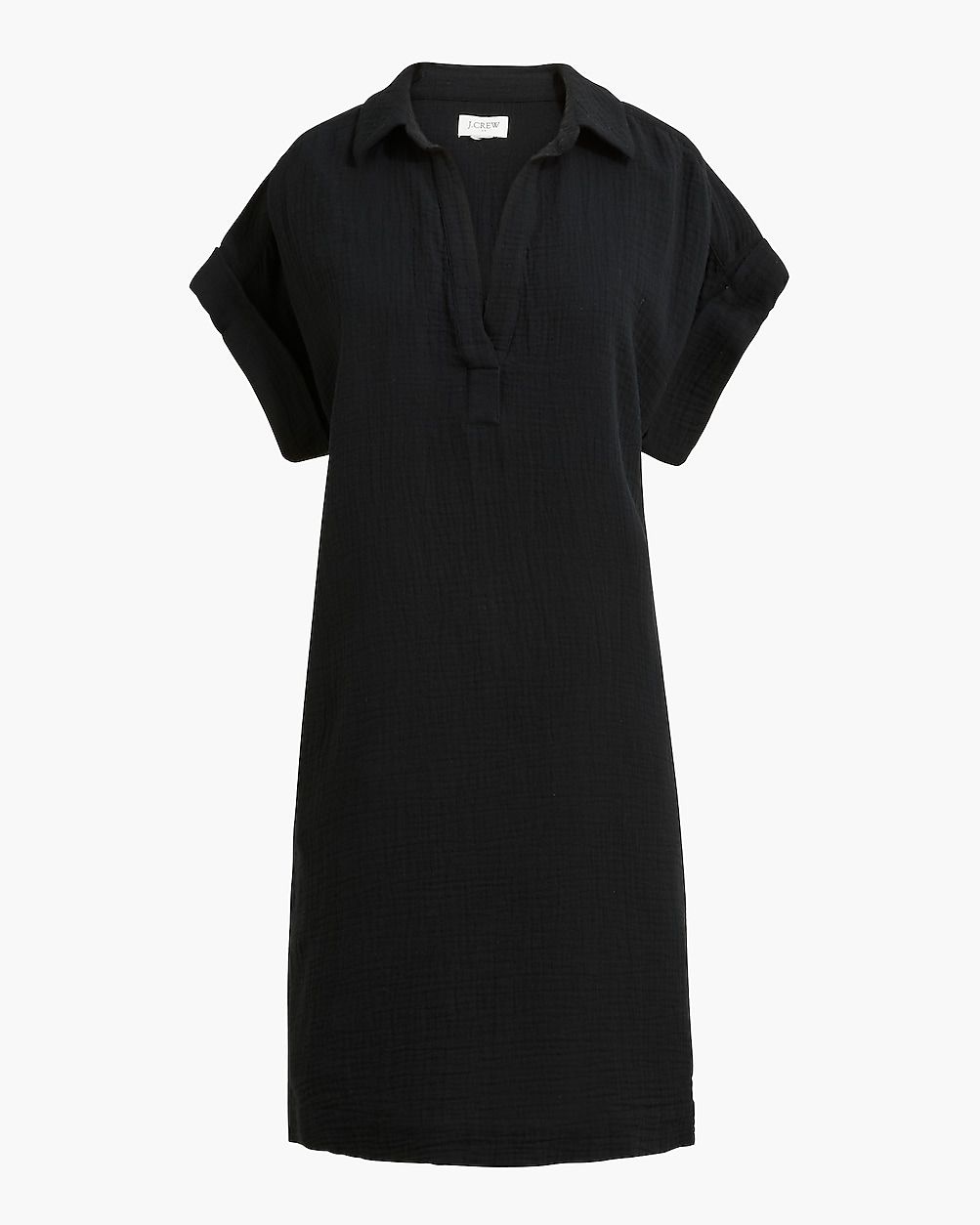 Short-sleeve gauze popover dress | J.Crew Factory