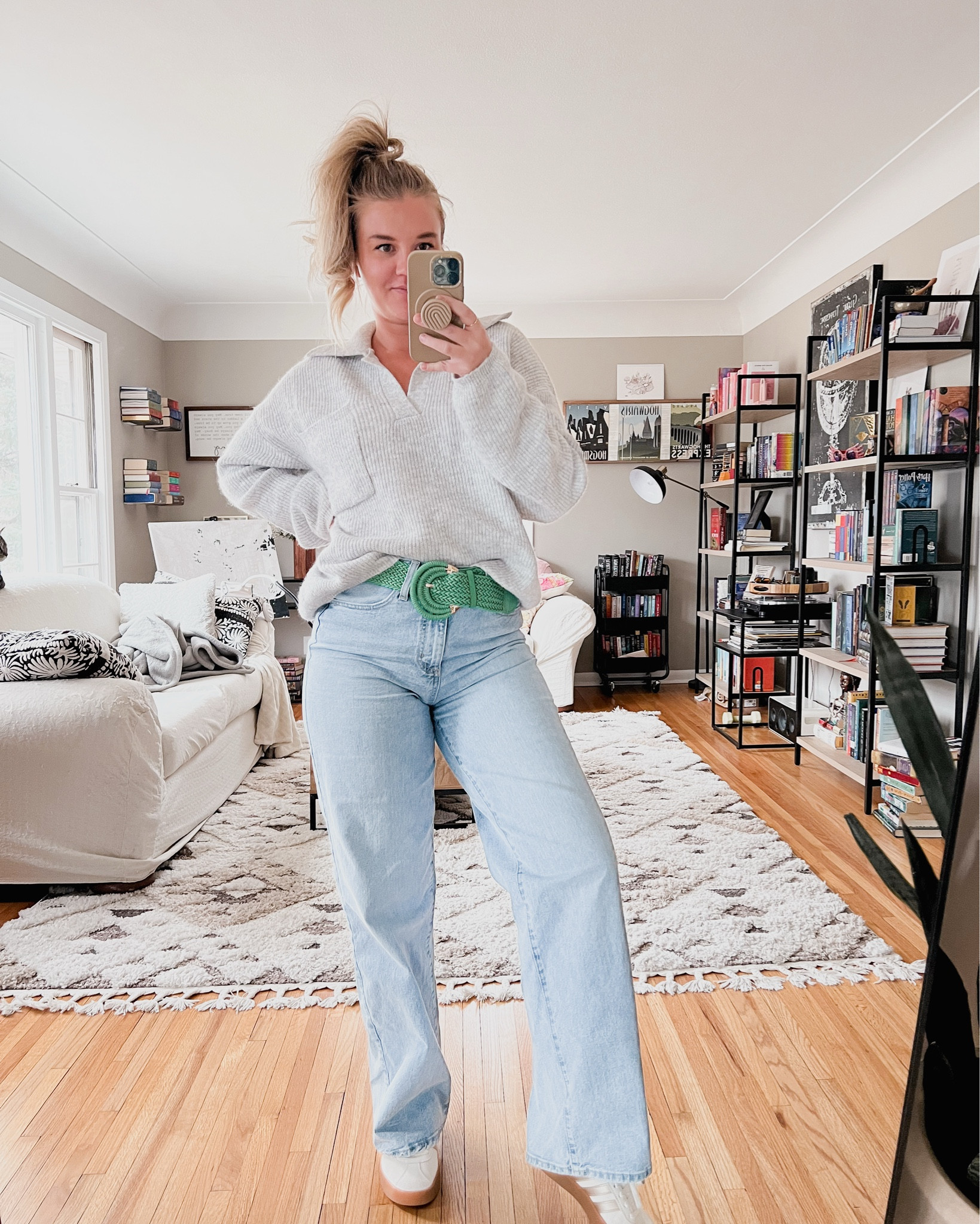 It’s high pony season! And big belt and cool girl shoe season! 

Very ready for Spring! 



#LTKShoeCrush #LTKFindsUnder50 #LTKSaleAlert