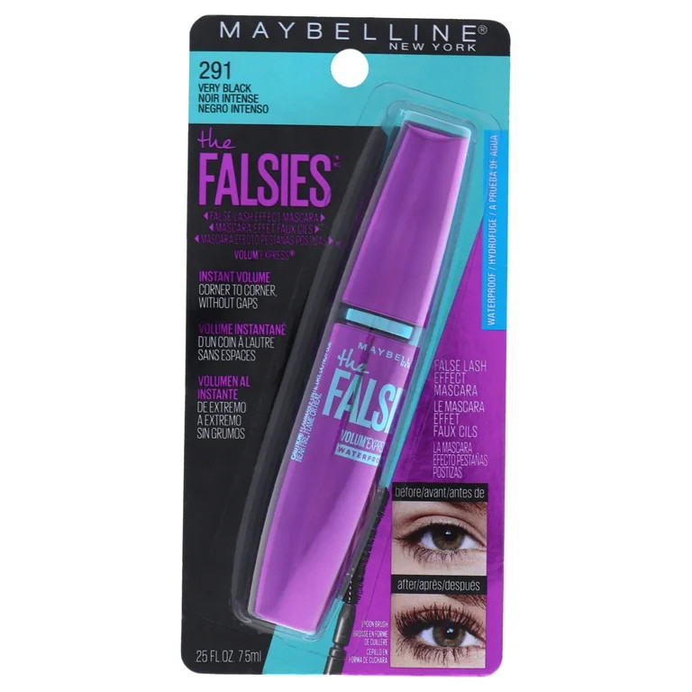 Maybelline Volum Express The Falsies Waterproof Mascara, Very Black | Walmart (US)
