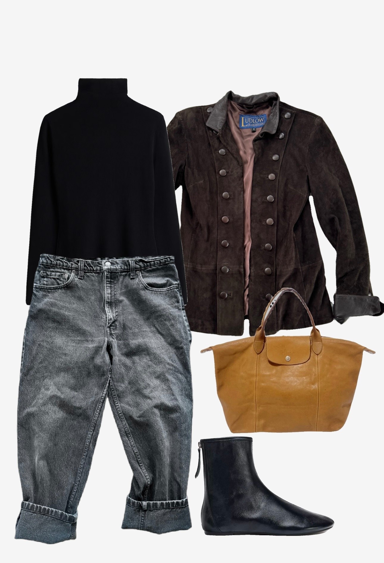 This vintage suede jacket was actually in my "sell" pile because I can no longer do it up. I think I’m going to keep it though, and just leave it open. I know it will be a selling regret. 
Jeans, jacket, and bag are vintage/secondhand.

#falloutfit #falltrends #torontostylist #StyleOver40  #secondhandFind #fashionstylist #slowfashion #FashionOver40  #genX #genXStyle #shopSecondhand #genXInfluencer #genXblogger #secondhanddesigner


#LTKShoeCrush #LTKStyleTip #LTKOver40