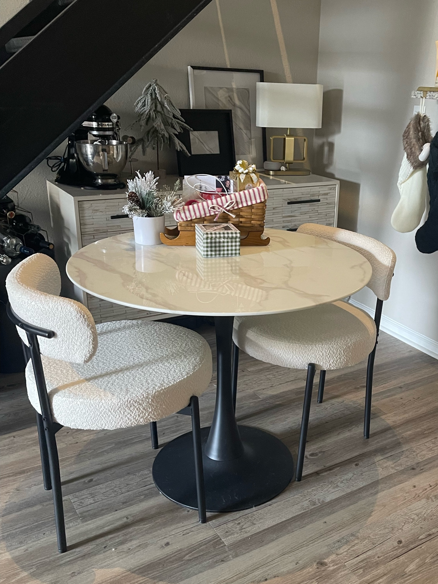 A Christmas miracle! Our dining chairs were delivered a week early! They’re so comfortable and affordable! 

#LTKhome #LTKGiftGuide #LTKHoliday