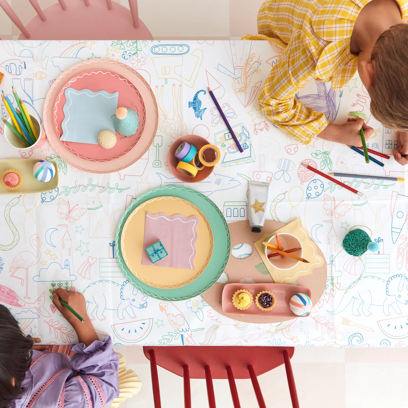 Coloring Tablecloth | Meri Meri