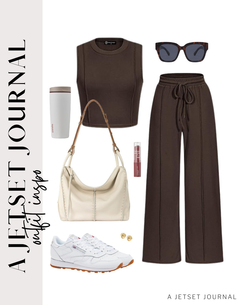 PRETTYGARDEN’s matching loungewear set vibes with these leather sneakers from Reebok. So many are obsessed with this purse from The Sak, and I think it fits this look perfectly!

#LTKSeasonal #LTKSaleAlert #LTKTravel 

 