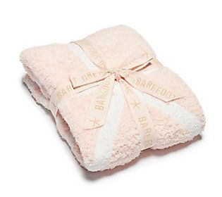 Barefoot Dreams Cozychic Starfish Baby Blanket | QVC