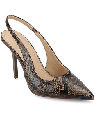 Women's Elenney Pointed Toe Slingback Pumps | Macy's