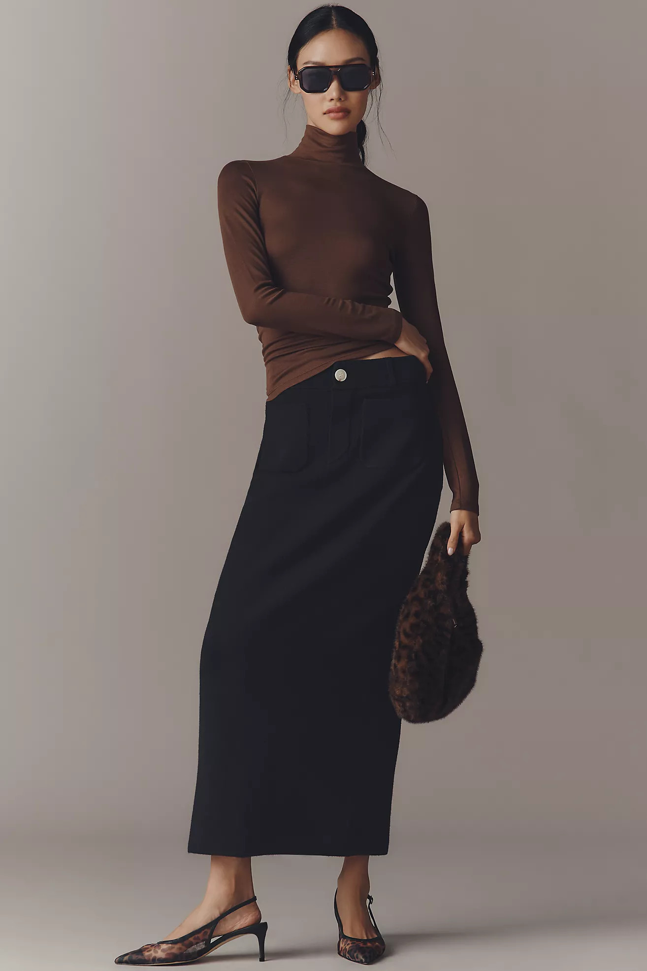 The Colette Sweater Knit Maxi Skirt | Anthropologie (US)