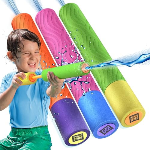 Water Guns For Kids - Outdoor Water Toys - Pool Toys for Kids Ages 4-8, 6-8, 8-10, 8-12 - Squirt Gun Blaster - Pool Games - Backyard Summer Party Activities - Kid Swim Toy for Girls, Boys, Teen - 3 Pk | Amazon (US)