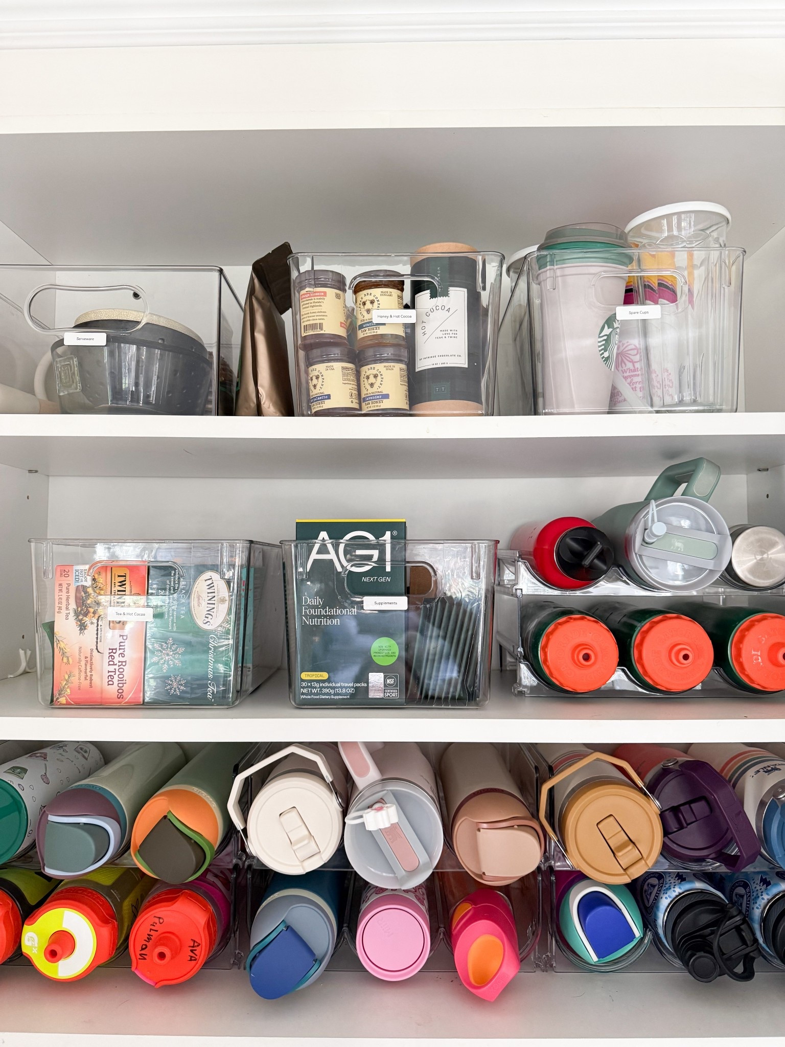 Organized our kitchen pantry with a few new acrylic pieces from Amazon! Easy, affordable and ship the same day!! 

Kitchen organization, organizing, spring cleaning, kitchen cabinet, pantry organization 

#LTKmomlife #LTKSaleAlert #LTKHome